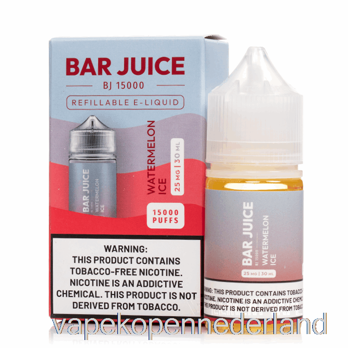 Vape Nederland Watermeloenijs - Reep Sap - 30ml 50mg
